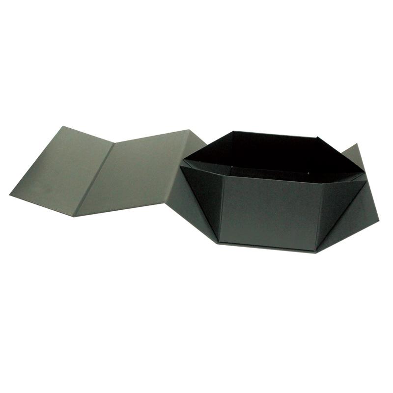 Magnetic cardboard folding gift box