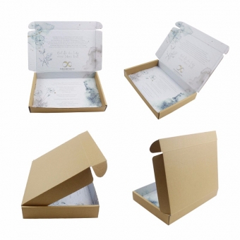 Brown  strong folded  high quality corrugated shipping boxes