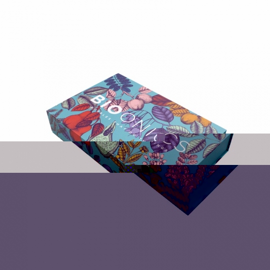 custom clamshell book shaped magnetic closure gift box