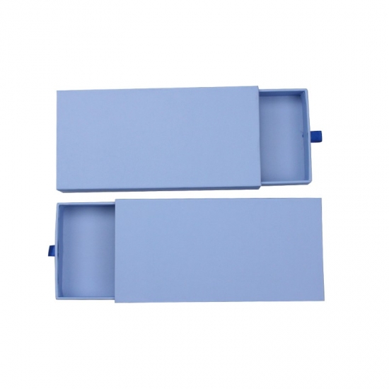 blue sliding box for jewelries