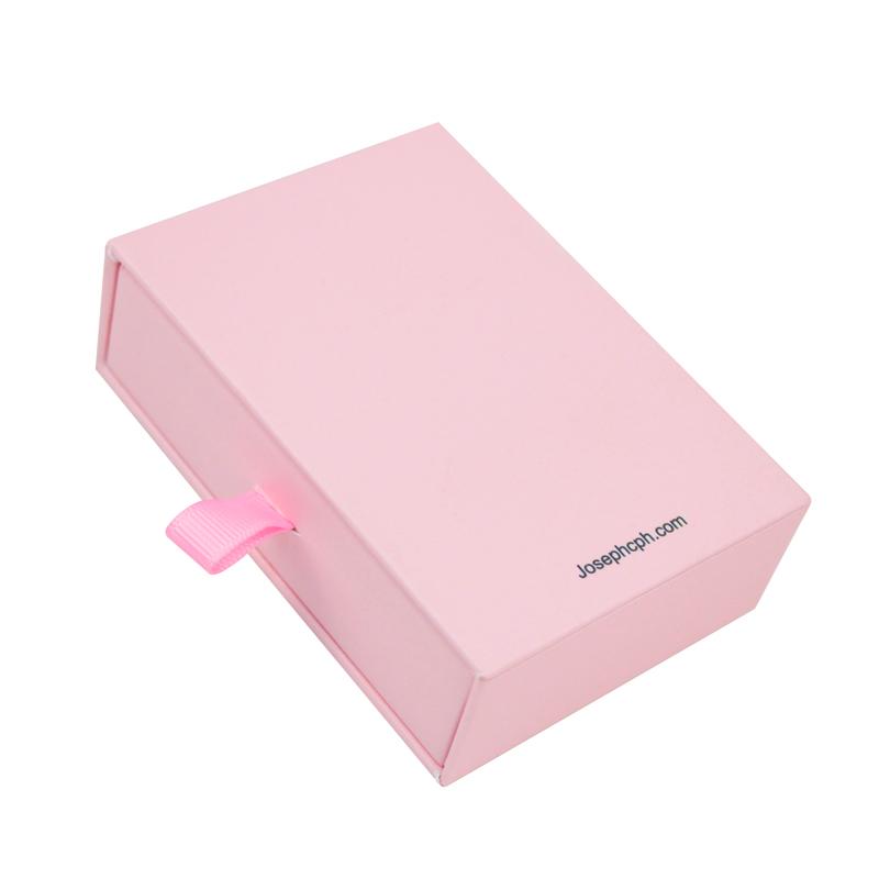 Pink Small Jewelry Box With Drawers