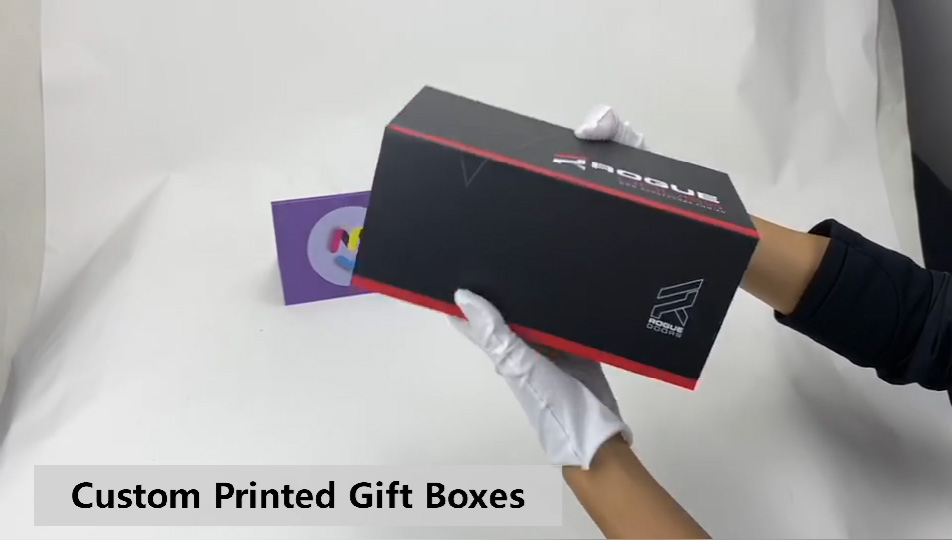 Boîte de pliage magnétique imprimée personnalisée couleur imprimée